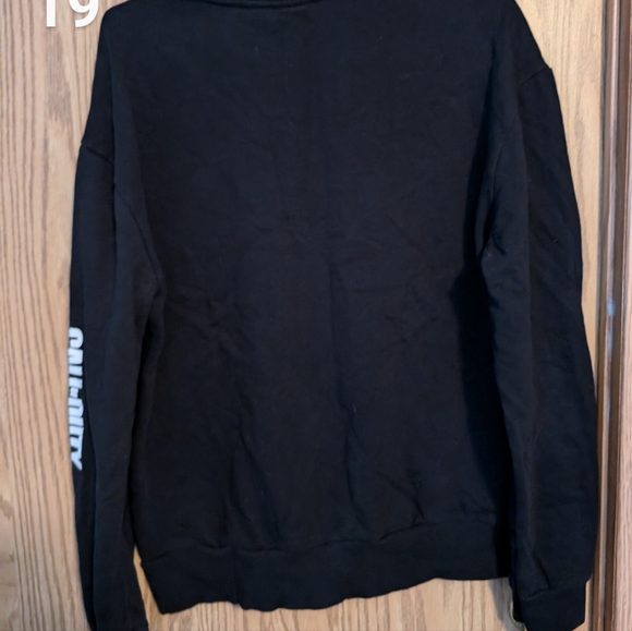 Call Of Duty Black Sweatshirt Jumper Modern Warfare Men's Size Large - Picture 2 of 4